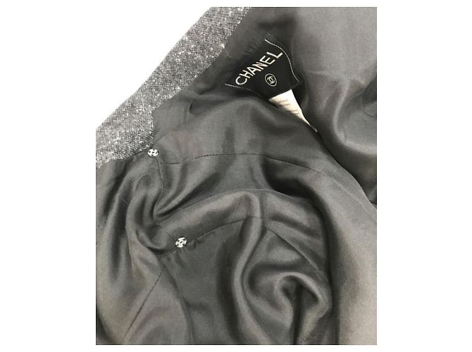 ***CHANEL-Kaschmir-Setup Grau - Ansicht 7