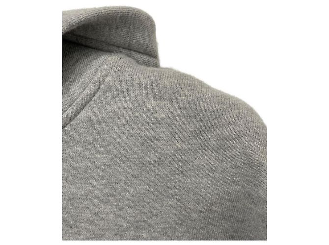 ***GUCCI Kapuzenpullover mit Disc-Print Grau - Ansicht 5