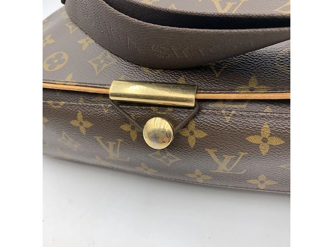 Borsa a tracolla Louis Vuitton Abbesses Messenger GM Marrone - vista 6