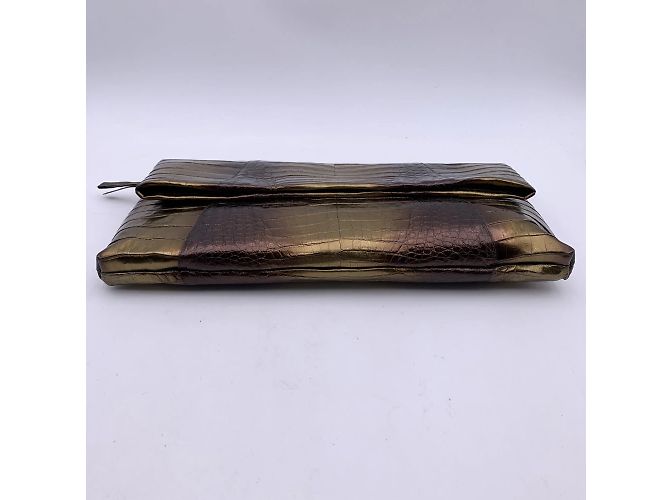 Nancy Gonzalez Clutch-Tasche - Golden - Ansicht 7