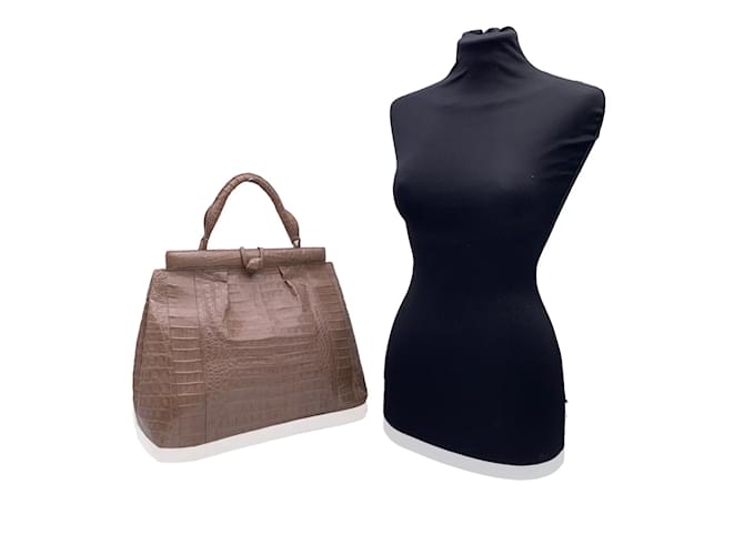 Borsa Nancy Gonzalez - Beige - vista 2