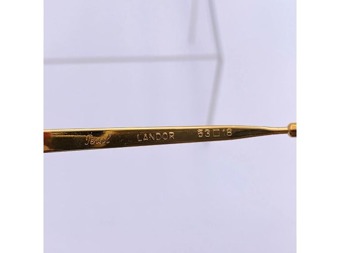Óculos Persol Dourado - vista 4