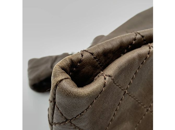 Mademoiselle Sac cabas Chanel Huit Noeuds Marron - vue 5