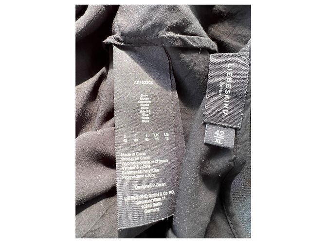 Liebeskind Berlin Tops Preto - vista 3