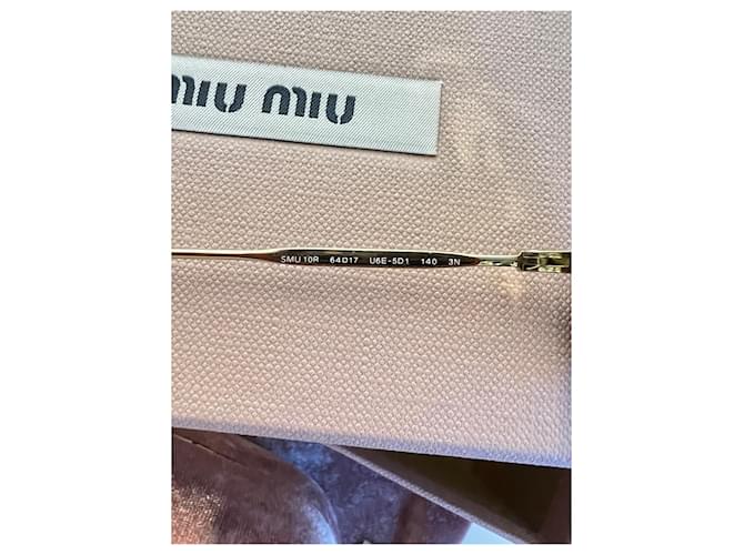 Gafas redondas Miu Miu Negro - vista 6
