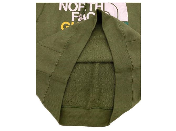 ***Ärmelloser Kapuzenpullover von THE NORTH FACE x GUCCI Grün - Ansicht 6