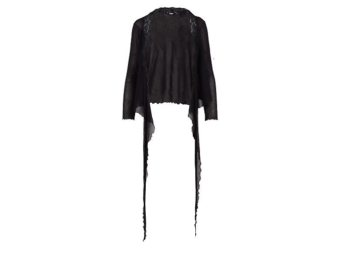 Autre Marque Colección Privée Cárdigan anudado Negro - vista 4