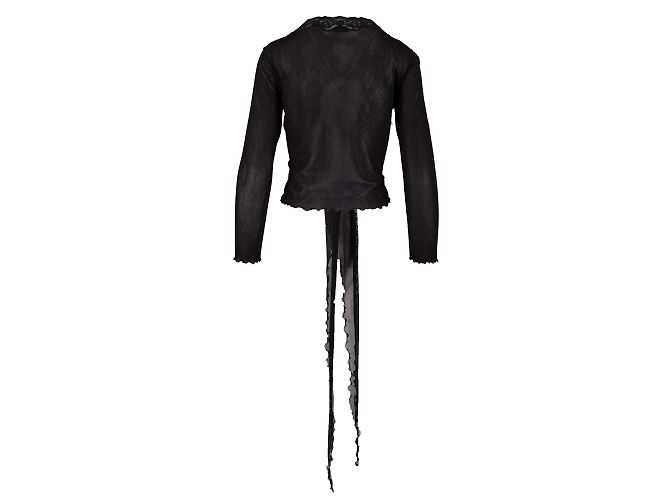 Autre Marque Colección Privée Cárdigan anudado Negro - vista 5