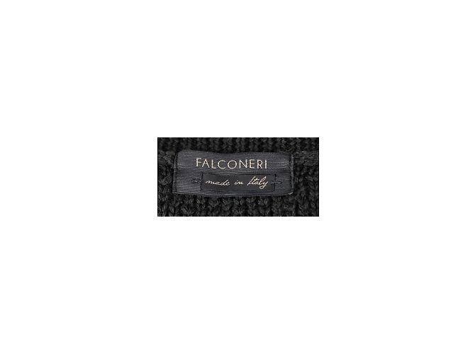 Autre Marque Pull texturé Falconeri Vert - vue 3