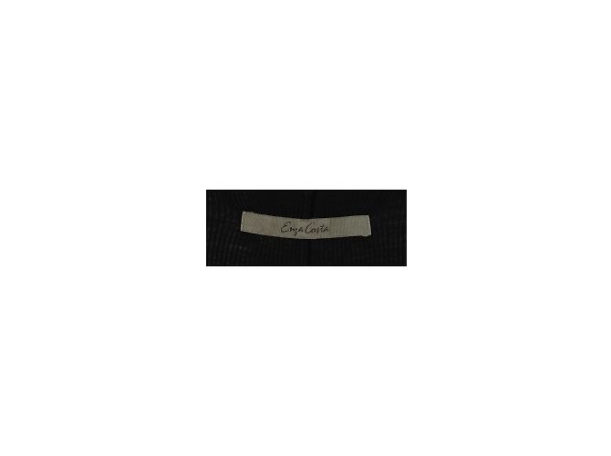 Camiseta Enza Costa Larga Negro - vista 3