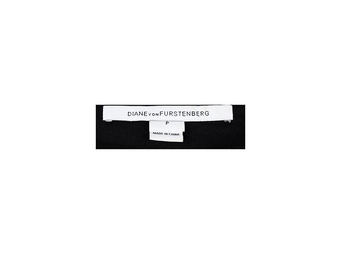 DIANE VON FURSTENBERG MIDIKLEID Schwarz - Ansicht 4