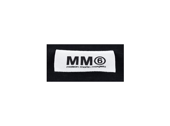 Maison Martin Margiela MM6 Top largo con lazo de Maison Margiela Negro - vista 7