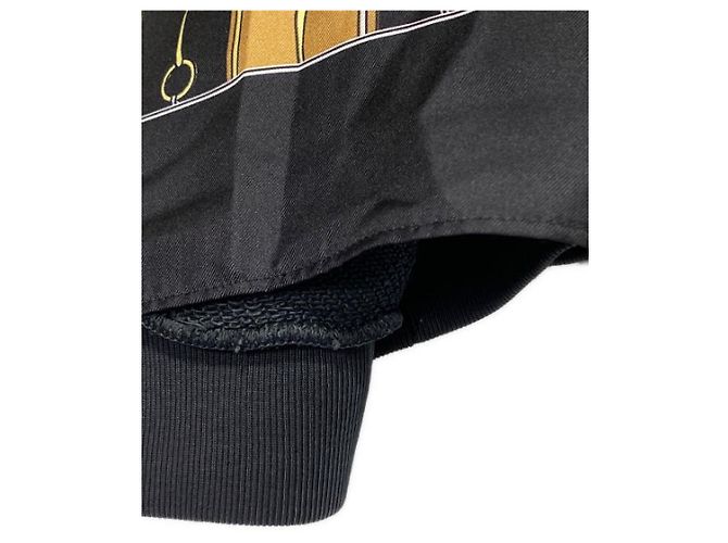 ***Felpa con zip e stampa GUCCI GG Grigio - vista 7