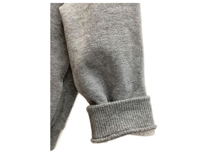 *** Sweat à capuche GUCCI Sherry Line Gris - vue 7