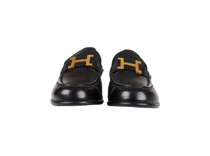 Hermès Constance Leather Heel Pumps  Black - view 4