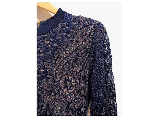 BALMAIN Kleider T.International M Viskose Blau - Ansicht 2