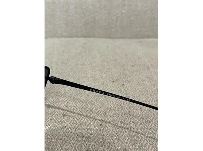 PRADA Sonnenbrille T. Metall Schwarz - Ansicht 5