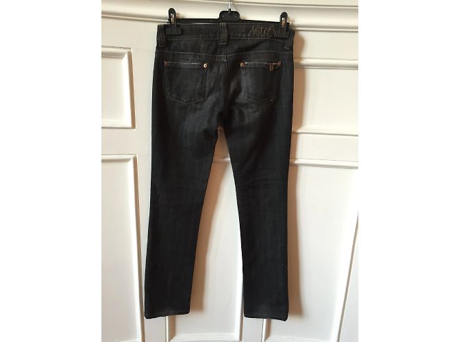 NOTIFY Jeans T.US 28 Algodão - elastano Preto - vista 2