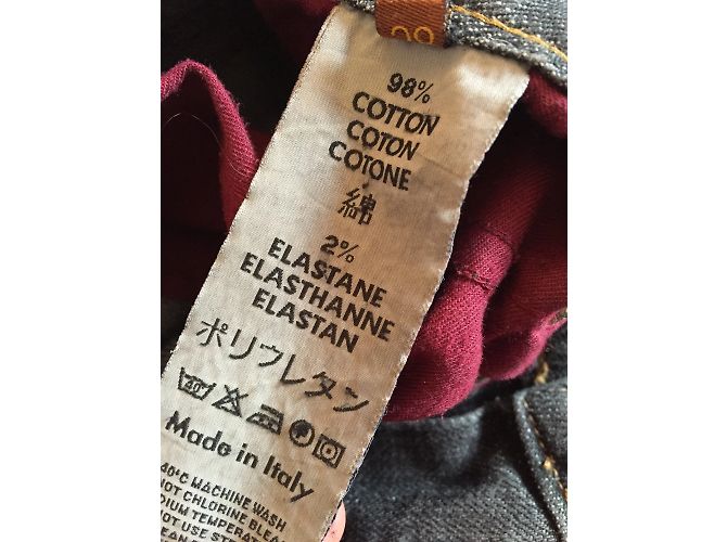 NOTIFY Jeans T.US 28 Algodão - elastano Preto - vista 4