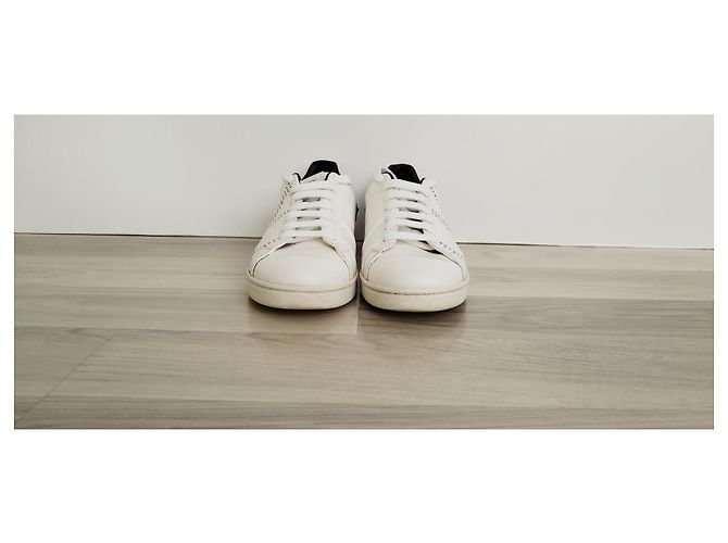 Sneakers Valentino Garavani Back Net in pelle bianca - vista 2