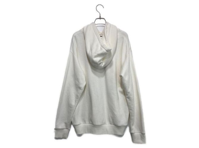 ***GUCCI Pullover-Kapuzenpullover mit Erdbeer-Nietenmuster Weiß - Ansicht 3