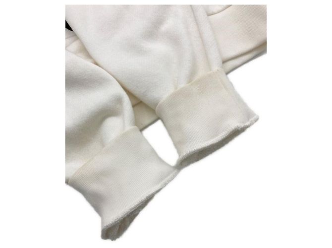 ***GUCCI Pullover-Kapuzenpullover mit Erdbeer-Nietenmuster Weiß - Ansicht 5