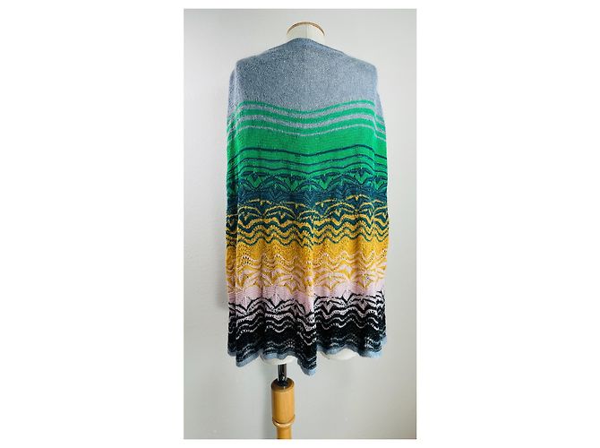 Missoni Poncho Mehrfarbig Wolle Mohair Mehrfarben - Ansicht 5