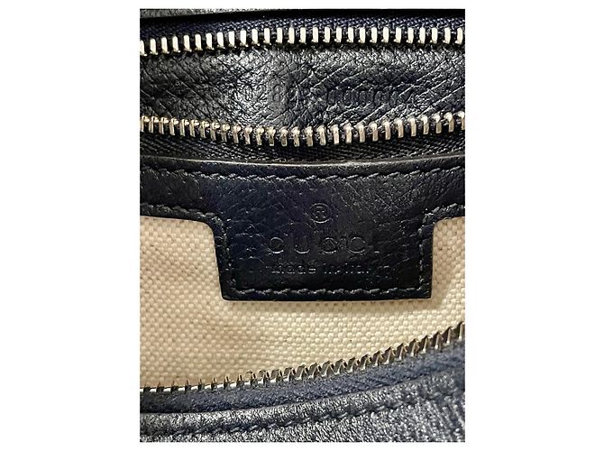 Borsa Gucci beige in pelle - vista 15