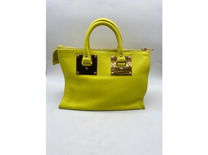 SOPHIE HULME Borse T.  Leather Giallo - vista 2