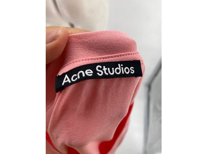 Acne Studios tops T.International XS Algodón Rosa - vista 6
