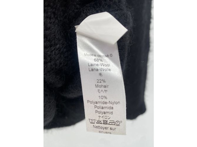 Kenzo Strickwaren & Sweatshirts T.International M Wolle Schwarz - Ansicht 5