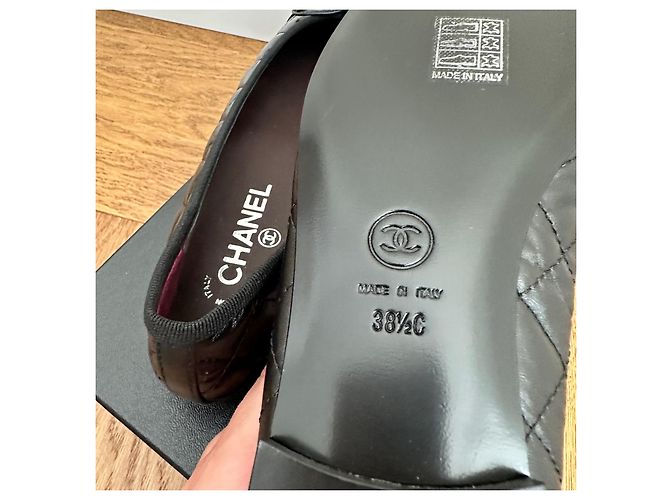 Cambon Chanel Ballerine classiche Nero - vista 4