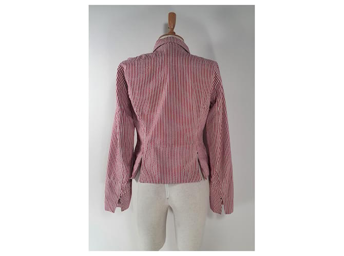 Blazer rojo a rayas Bitte Kai Rand Roja Multicolor - vista 3