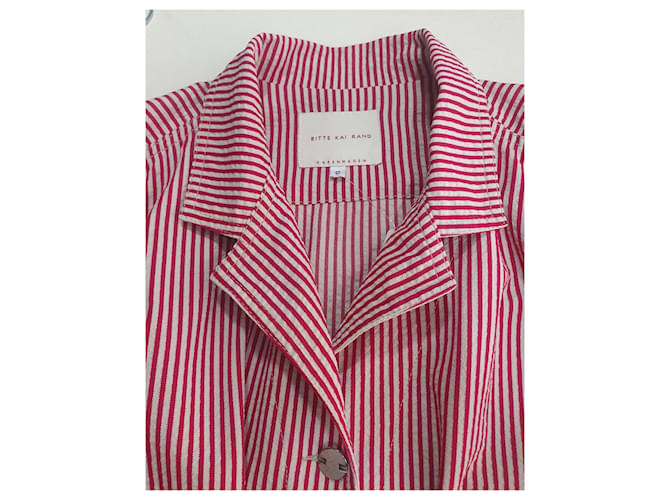 Blazer rojo a rayas Bitte Kai Rand Roja Multicolor - vista 5