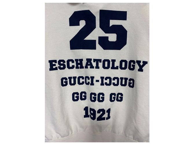 ***GUCCI Kapuzenpullover mit College-Print Beige - Ansicht 4