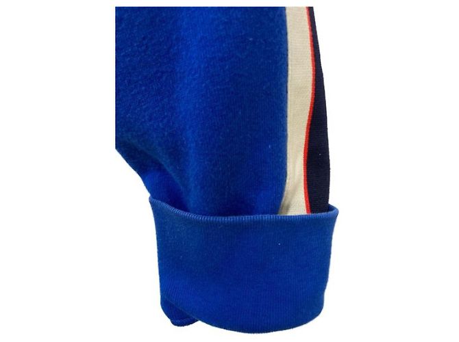 ***GUCCI Sideline technischer Kapuzenpullover Blau - Ansicht 8
