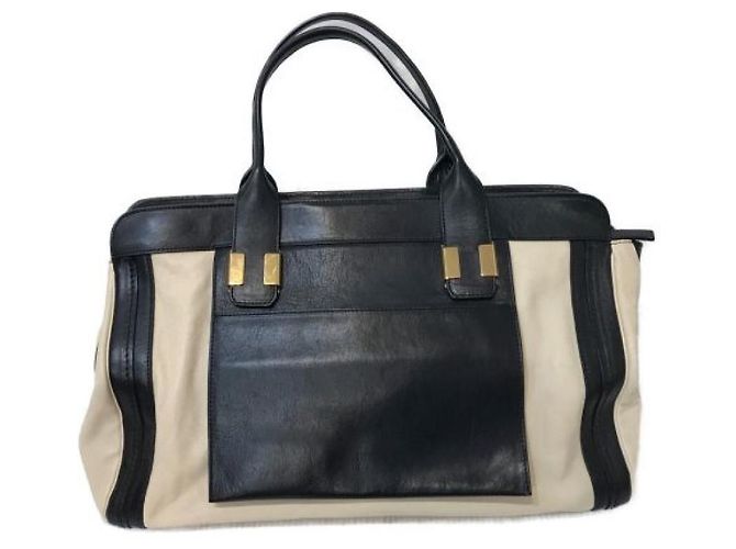 Bolso cabas Chloé blanco - vista 2