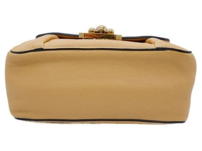 Chloé ***Borsa a tracolla con catena Chloe Beige - vista 5