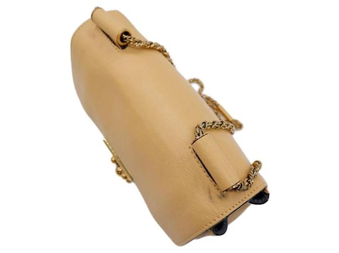Chloé ***Borsa a tracolla con catena Chloe Beige - vista 6