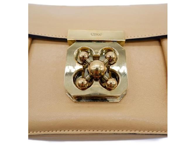 Chloé ***Borsa a tracolla con catena Chloe Beige - vista 7