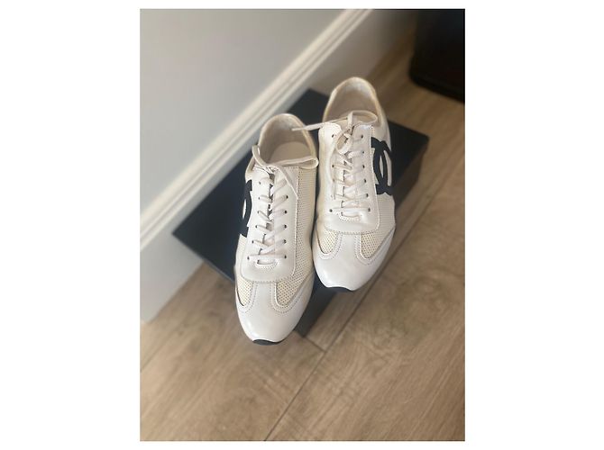 Cambon Chanel CC Golf-Sneaker Weiß - Ansicht 2