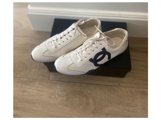 Cambon Chanel CC Golf-Sneaker Weiß - Ansicht 3