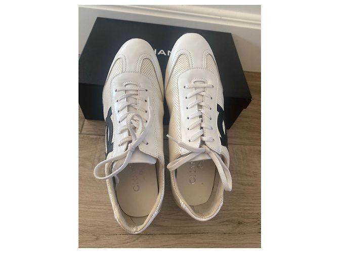 Cambon Chanel CC Golf-Sneaker Weiß - Ansicht 4