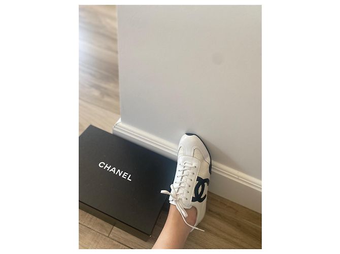 Cambon Chanel CC Golf-Sneaker Weiß - Ansicht 8