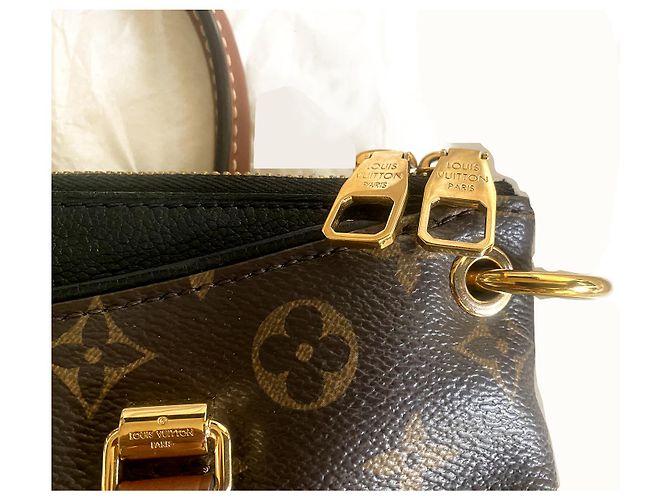 Autre Marque Louis Vuitton Monogram Pallas BB Handbag Shoulder Bag Noir Black  m41218 - vue 6