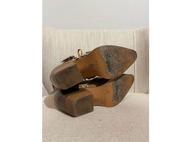 Chloé Botines CHLOE T.EU 41 Cuero Camello - vista 7