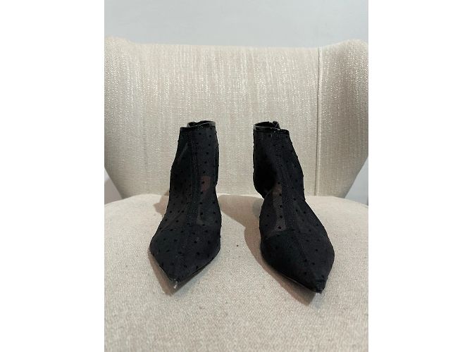 Stivaletti DIOR T.EU 37 Tessuto Nero - vista 4