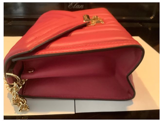 Borsa Michael Kors Whitney in pelle rosa - vista 3