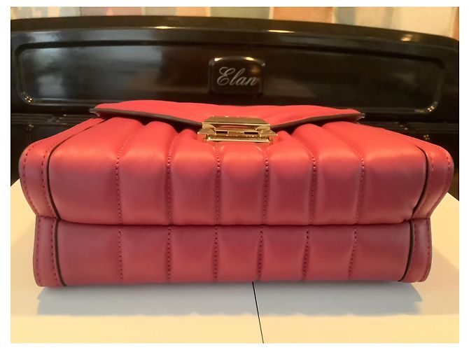 Borsa Michael Kors Whitney in pelle rosa - vista 4