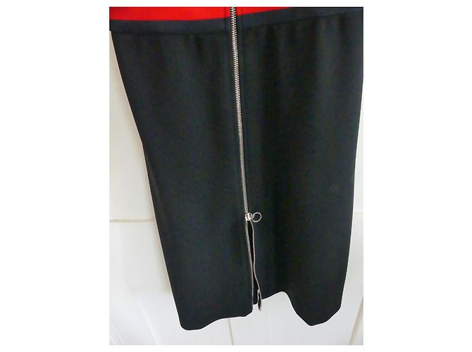 Gucci Kleid Schwarz Viscose mit Webband - Ansicht 6